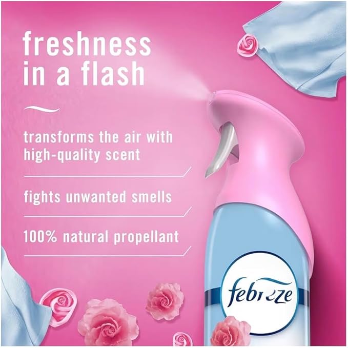 Fe.bre.zee Odor-Fighting Air Freshener Room Fresheners Air Effects Air Spray Air Freshener Mist 8.8 Ounce - 2 Count (Pack of 1) (April Fresh)