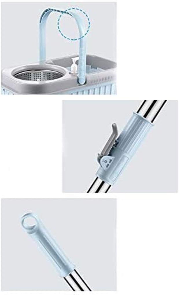 Drive Rotary Mop Household Lazy Stainless Steel Pole Automatic Hand Pressure Barrel