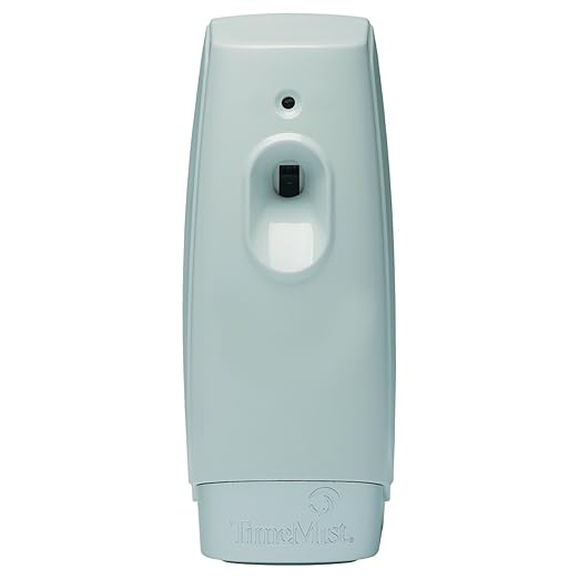 TimeMist White Settings Metered Dispenser Air Care System - (Case of 6) - 1047809 - Classic Metered Aerosol Fragrance Dispenser Keeps Your Spaces Smelling Fresh Clean &amp Healthy