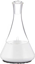 Opulence - Nebulizing Diffuser for Essential Oil/Aromatherapy with White Ceramic Base and Touch Sensor Light Switch - Premium Home &amp Professional Use - No Heat No Water No Plastic …