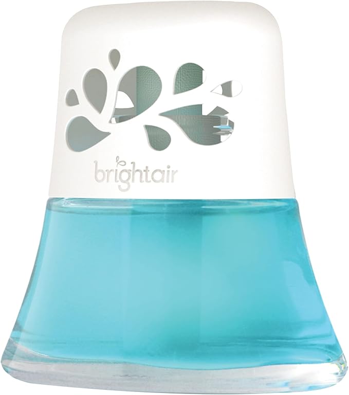 Bright Air Scented Oil Air Freshener Calm Waters and Spa Blue 2.5 Oz