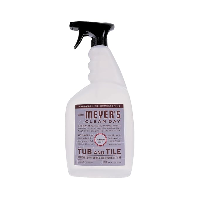 Mrs. MEYER'S Clean Day Tub &amp Tile Cleaner Lavender 33 Fl Oz (Pack of 3)