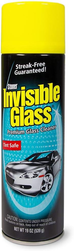 Invisible Glass Cleaner 19oz Sold 12 Aerosol Cans Per Case (91164)