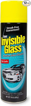 Invisible Glass Cleaner 19oz Sold 12 Aerosol Cans Per Case (91164)
