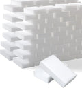 100 Pack Magic Cleaning Sponges Eraser Multi-Functional Melamine Sponge Foam Cleaning Pads for Household Kitchen Bathroom Furniture Bathtub Sink Cleaning Kitchen Dish Sponge 10x6x2cm