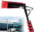 Professional Water Fed Pole Kit 12-36Ft Solar Panel Window Cleaner with Telescopic Brush for Truck Caravan Window Glass Cleaning Kit with 180° Rotatable Brush Head39Ft12FT/3.6M