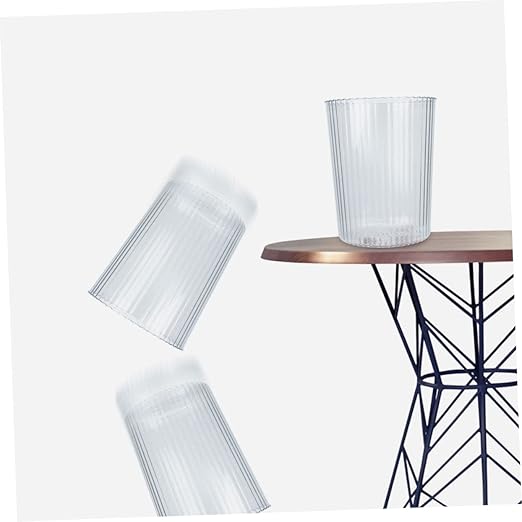 Luxshiny Thickened Trash Can Convenient Round Waste Basket for Kitchen Living Office and Bedroom for Use Large