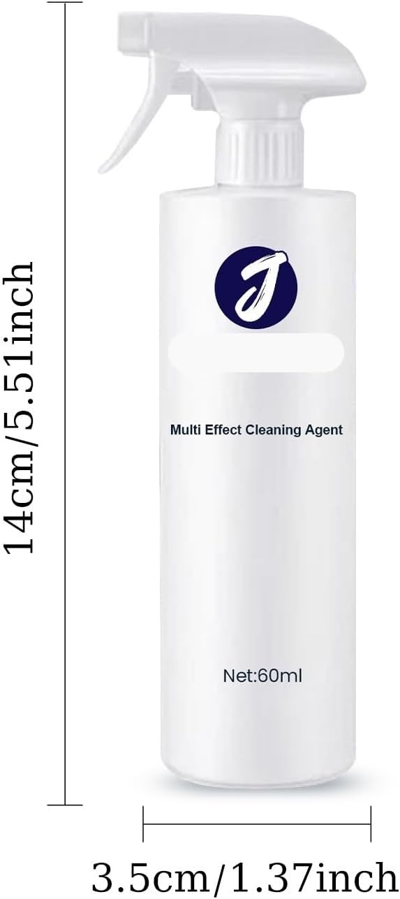 Multi-Purpose No-Rinse Cleaner: Heavy-Duty Stain &amp Grease Remover For Kitchen Bathroom Sink &amp Tiles(2PCS)