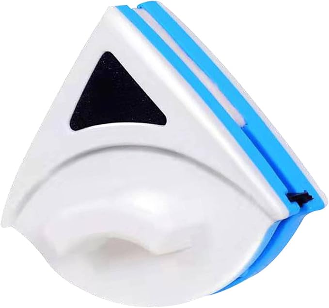 Magnetic Window Cleaner Blue Shape Glass Wiper Washing Brush Tool P3 8mm for Home Office