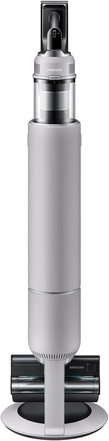 Samsung Bespoke AI Jet Lite Cordless Stick Vacuum with All-in-One Clean Station 280AW Suction Long Battery Life Anti-Tangel Pet Tool 2025 Pebble Gray VS80F28DMP/AA