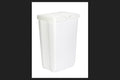 Rubbermaid 13.25 gal. White Spring Top Wastebasket