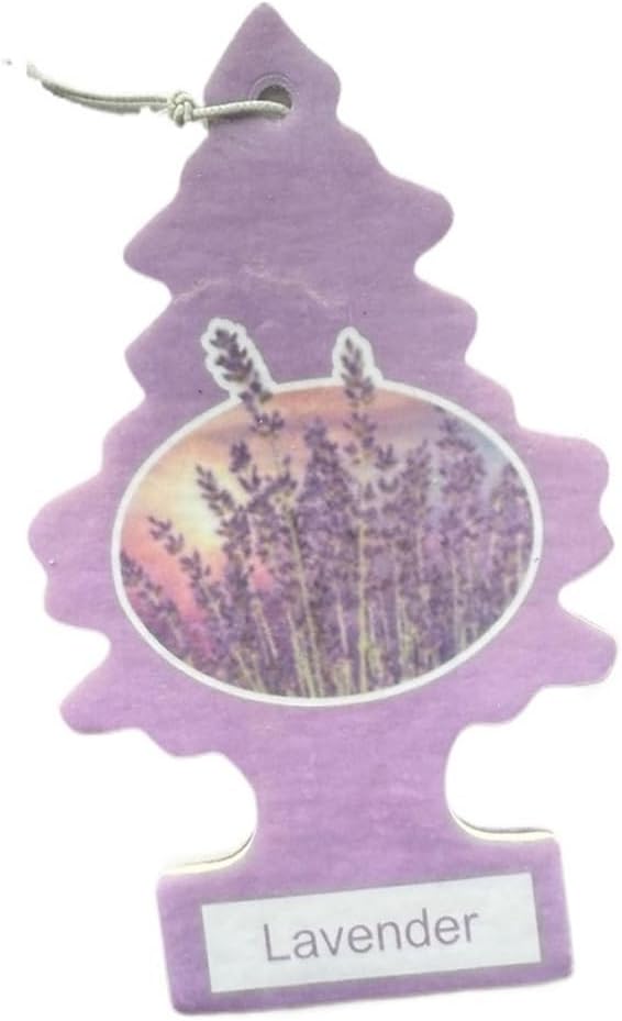 5/20pcs Lavender Scented Car Air Freshener - Natural Tea-Scented Hanging Air Fresheners for Car Interior Accessories(5pcs Lavender)