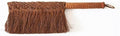 Whisk Broom Hand HeldHand BrushNatural Brown Silk Hand Broom Anti-Static Dust Brush Hotel Family Clothes Dust Hair Sofa Bed Sheets Bedspread Carpet Cleaning dust Catcher