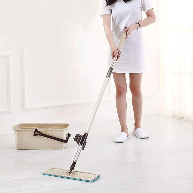 Mop - Microfiber Hard Floor Washable Reusable Flat Mops Cloths Pads Convenient to Clean