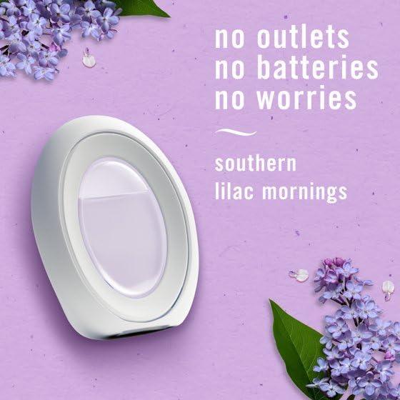 F'ebreze Bathroom A'ir Freshener Southern Lilac Mornings 0.25 fl oz 2 Count