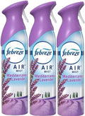 F.e.b.r.e.z.e Air Freshener SprayOdor Eliminator 8.8 Ounce (Pack of 3) (Mediterranean Lavender)
