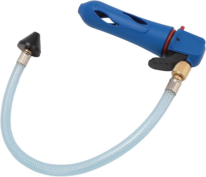 AC Drain Line Cleaner Tool Portable AC Condensate Line Cleaner for AC Clogs (Blue)