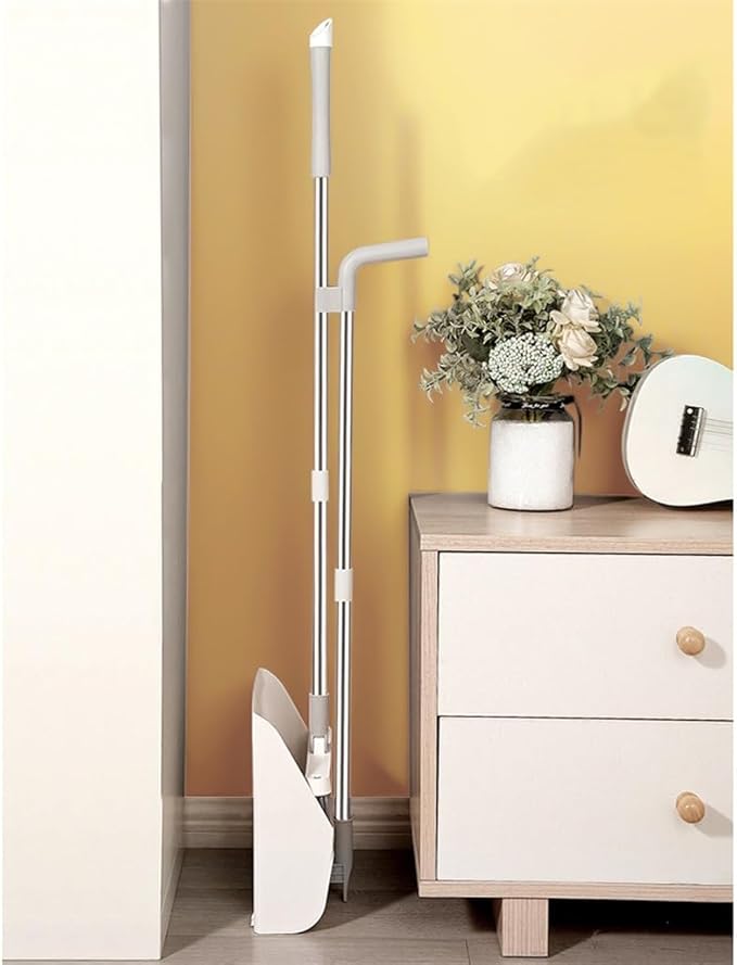 Sweeper Dustpan Set for Home Use Thickened and Combination Broom Large Foldable Non-Stick Hair