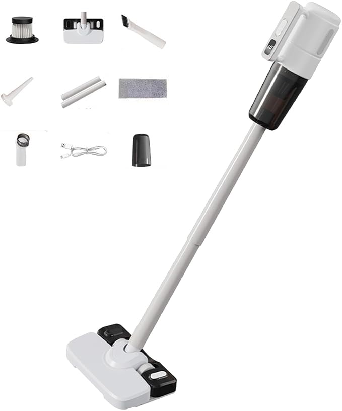 Stick Vacuums &amp Electric Brooms Handheld Cordless Wet Dry Vacuum Floor Cleaner and Mop Household Vacuum Cleaner Cleaning for Hard Floors Great for Sticky Messes and Pet Hair
