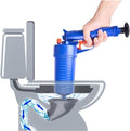 Air Pump Cleaner Dredge Toilet Plunger Sink Pipe Clogged Remover Bathroom Pipe Bathtub Kitchen Toilet Cleaning Tools Colorless odorless Cold and Heat Resistant Non-Slip Easy to Clean
