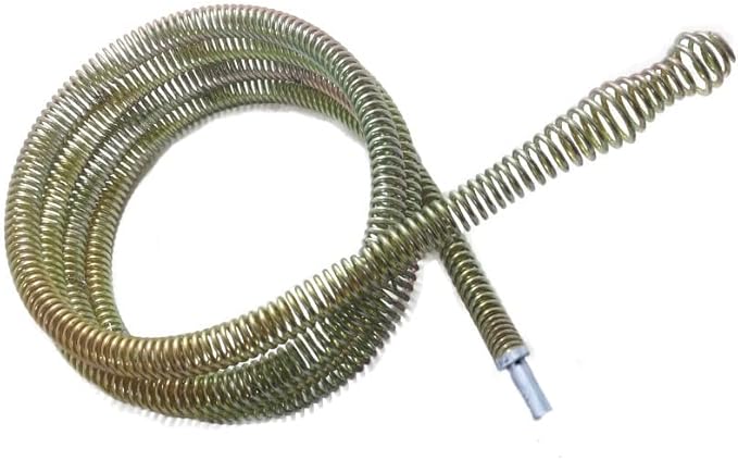 Aurorad 250CM Length Manual Kitchen Toilet Sewer Pipe Dredger Cleaner Compression Spring Dredge Device Extension Springs