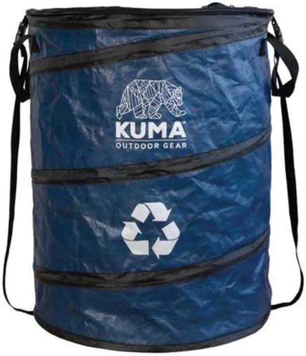 Pop Up Waste Bin Blue