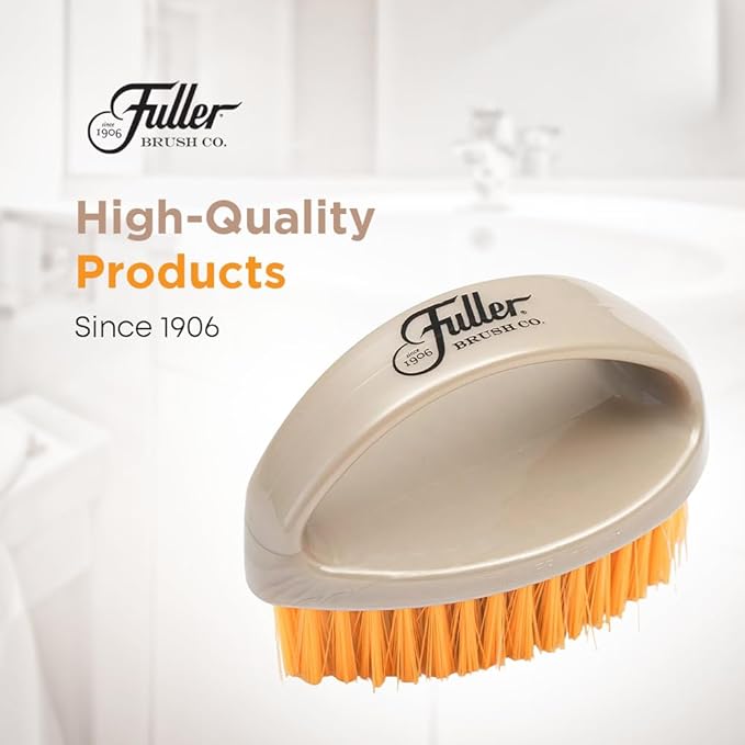Fuller Brush Easy Hold Scrubby Brush – Ergonomic Non-Slip Grip Handle – Durable Stiff Bristles for Kitchen Sink Pots and Pans Handheld Cleaning Brush (Pack of 2)
