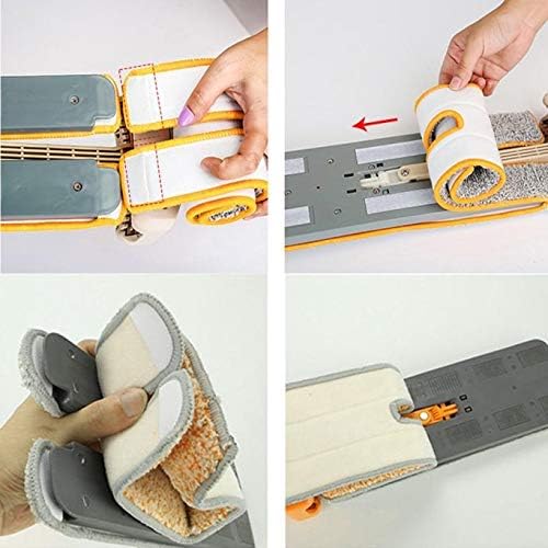 Double-Sided Non-Hand Wash Flat Mops Wood Floor Dust Push Household Cleaning Tools