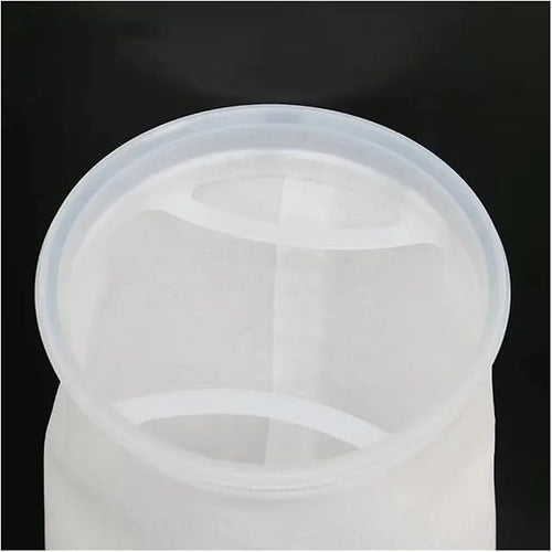 1pc 5μm Easy Clean White Mesh Aquarium Portable Gravel Cleaner Net Bag Fish Tank Water Changer Filter Accessories Reusable Bag(10 microns)