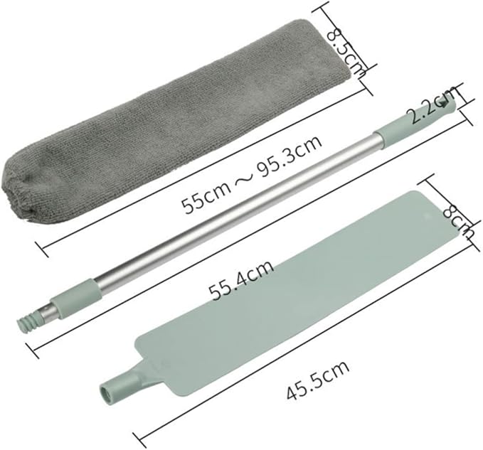 Microfiber Duster Home Dust Brush Extendable Cleaning Tool Washable Flexible Dusters for Home
