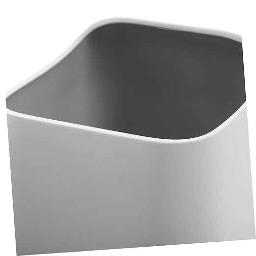 Zerodeko Double Layer Trash Can Nordic Style Sleek Garbage Bin for Kitchen Bedroom and Home Capacity Waste Basket Made from Material