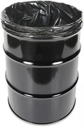 Farm Plastic Supply - 55 Gallon Trash Bags 6 Mil - Contractor Trash Bags Black Trash bags Heavy Duty Garbage Bags (10)