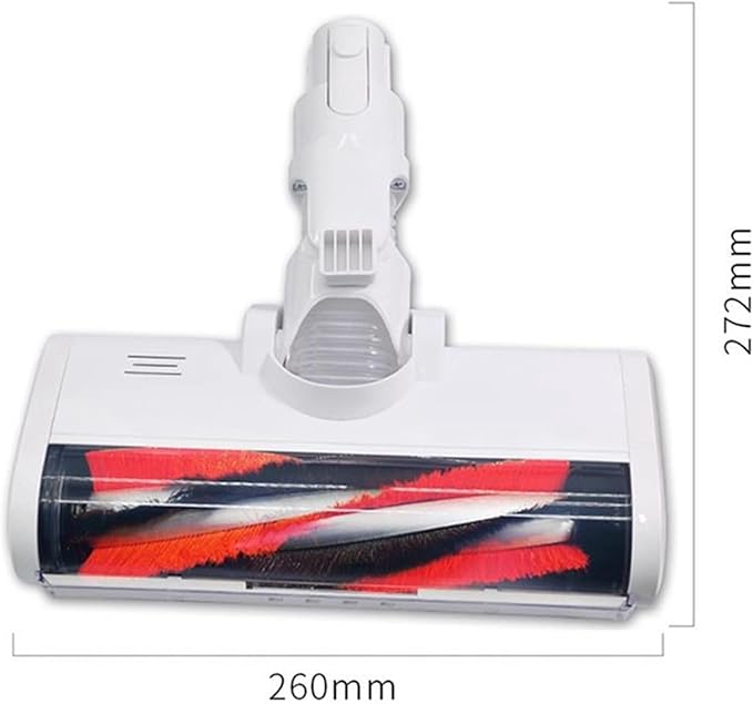 Carpet Brush Assembly with Lighting Function Accessories Compatible with Dreame V9 V9b Hand Held Wireless Vacuum Cleaner (Color : Width spacing 9mm)