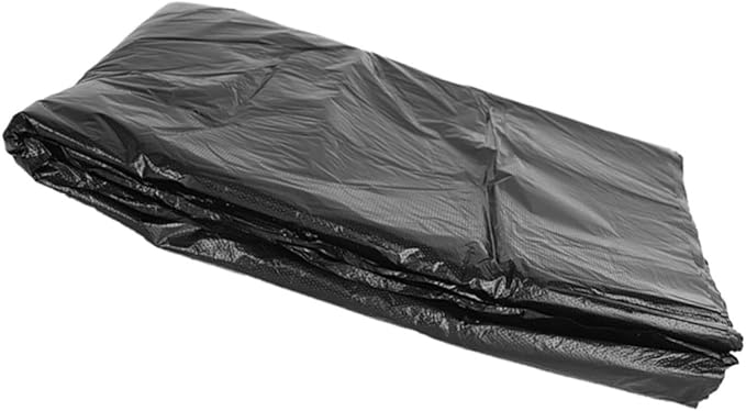 UPKOCH Large Trash Bags 50pcs Heavy Duty Contractor Garbage Bags 80x100cm Black Commercial Trash Can Liners for Outdoor Gardening Office and Property Maintenance Use