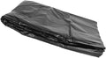 UPKOCH Large Trash Bags 50pcs Heavy Duty Contractor Garbage Bags 80x100cm Black Commercial Trash Can Liners for Outdoor Gardening Office and Property Maintenance Use