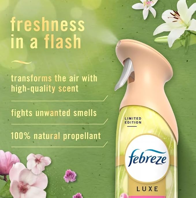 F.e.br.e.z.e Luxe Air Mist- 8.8oz 3ct (Morning Spring Showers)
