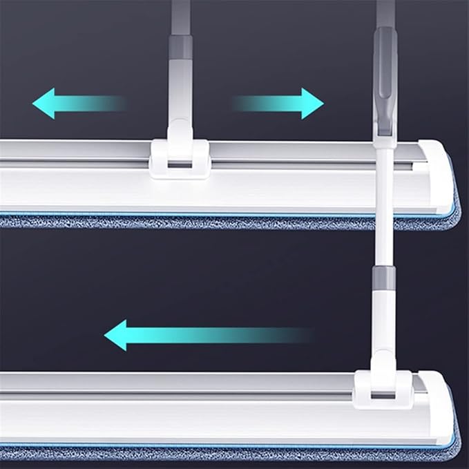 Flat Mop Self-contained Slide Floor Wet and Dry for Cleaning Floors Home Tools