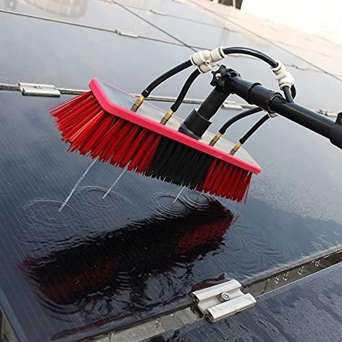 Telescopic Glass Cleaning Brush12Ft-36Ft Window Cleaning Pole Water Fed Telescopic Brush Extendable Cleaner Conservatory RoofCleaning Photovoltaic and Solar Panels Gla7.2 m
