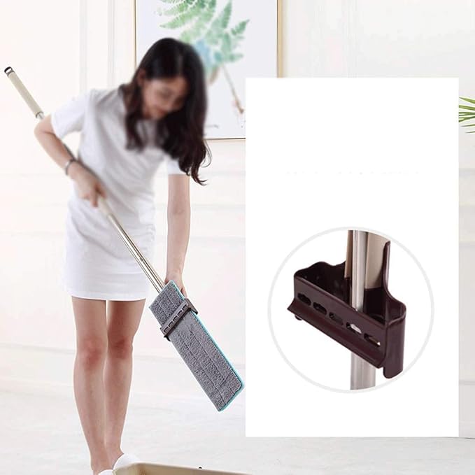 Mop - Microfiber Hard Floor Washable Reusable Flat Mops Cloths Pads Convenient to Clean