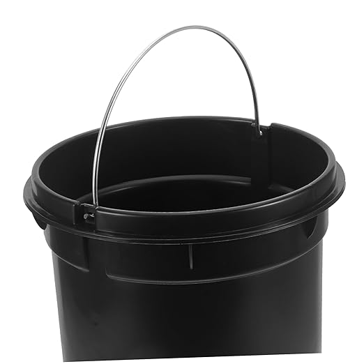 Trash Can for Office and Home Wastebasket Simple Design for Bedroom Bathroom Kitchen and Outdoor Use No Lid Convenient Waste