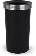 50 Liter / 13.2 Gallon Soft-Close Smudge Resistant Trash Can with Foot Pedal and Built in Filter- Stainless Steel Sleek Finish