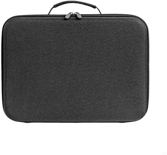 Hard Organizer Box for Ecovacs W1S / W2S PRO / W1S PRO Window Cleaning Robot Storage Protective Carrying Case Bag (Black)