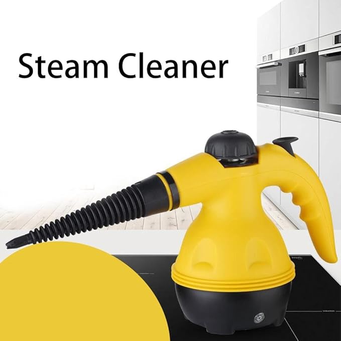 Handheld Steam Cleaner with 9 Accessories High Pressure Portable Steamer for Carpet Floor Sofa Car Seat KitchenCleaning