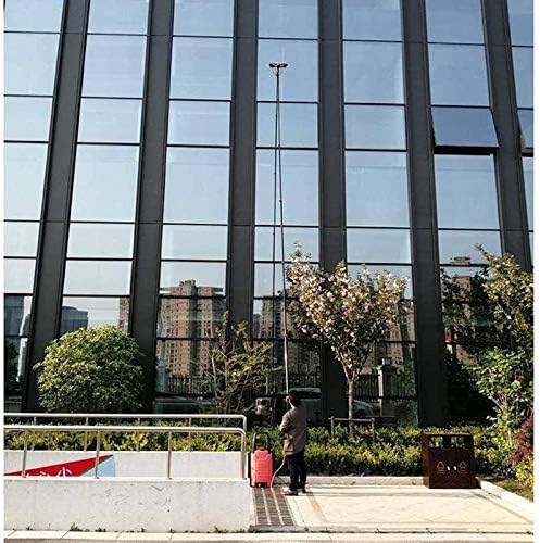 Glass Cleaning Brush Home Water Fed Telescopic Pole Kit Solar Panel Brush Rotating for Photovoltaic PanelWindow Cleaning Photovoltaic Panel Cleaning 3.6-11M Solar Panel Brush Water Fed for