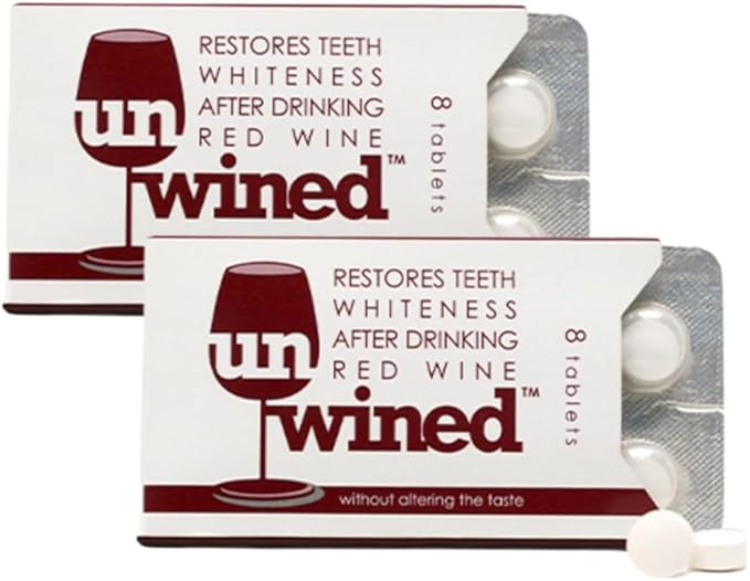 Wine Lover's Stain Removal Kit - Red Wine Stain Remover &amp Teeth Whitening Tablets