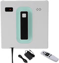 72W Window Cleaning Robot Manual/Automatic Window Vacuum Cleaner Electric Dual Spray Window Cleaner 3 Mode Low Noise Window Cleaning Machine w/Remote Control for 30-50㎡ (White + Light Green)