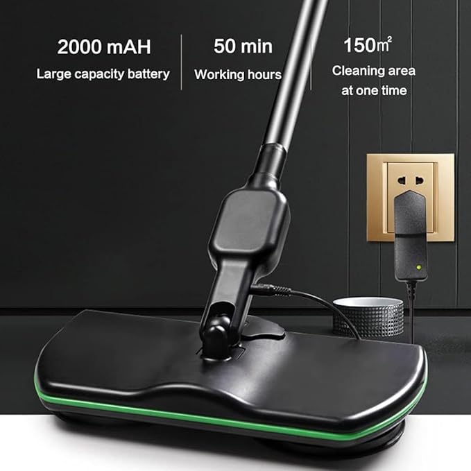 Electric Mop Cordless Electric Spin Wireless Automatic Floor MopHome Handheld Rechargeable Floor Cleaner Polisher for Hard Wood Tile VinylMarble and Laminate Floor