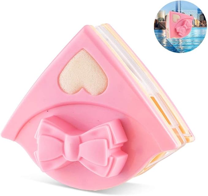 Double-layer Glass Cleaner-Double-Sided Window Cleaner Wiper Magnetic Cleaning Tools Adjustable Glider Washing Brush