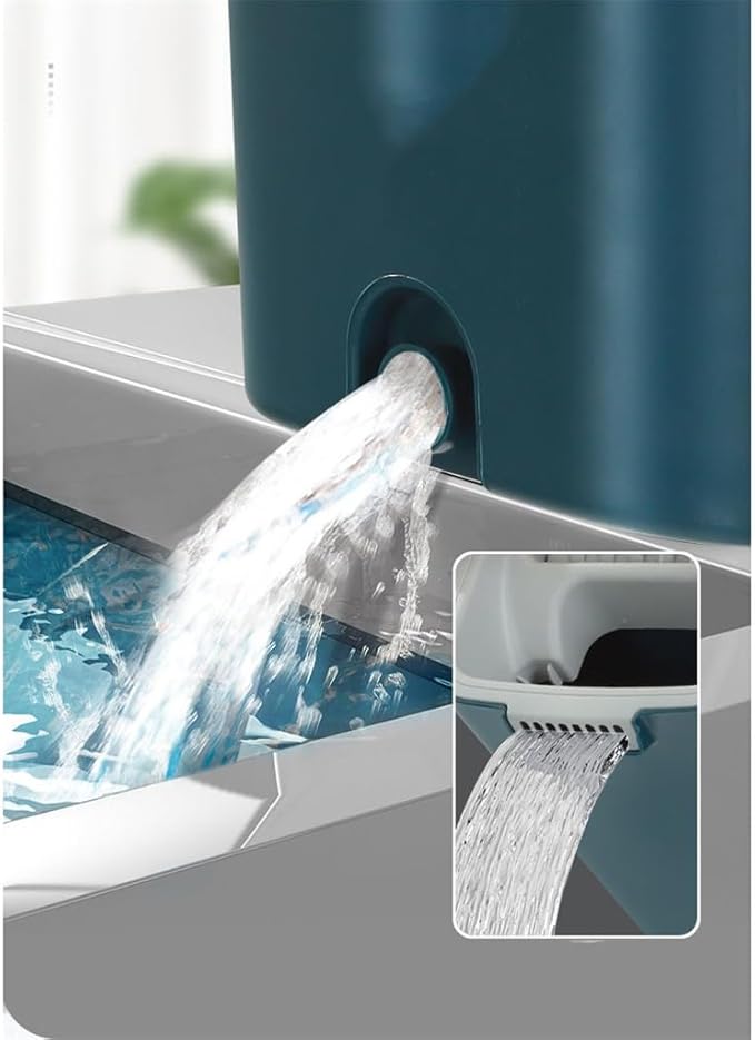 Hands-Free Tiktok Mop Household Dry and Wet Scratch-Off Tablet Bucket Clean The Lazy