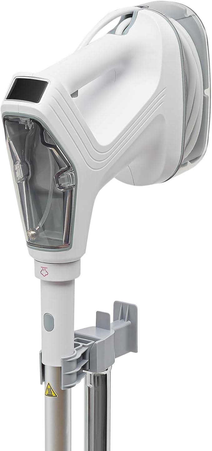 1300W High Temperature Handheld Steam Cleaner with Multi-purpose AccessoriesSteam Mop Cleaner Handheld Steamer for Laminate FloorTilesGroutWindowClothes and Carpets
